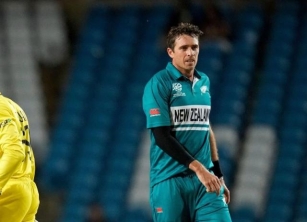 New Zealand’s Tim Southee Smashes Hand Sanitizer Dispenser, Penalised By ICC