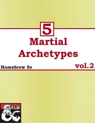 5 Martial Archetypes Vol.2