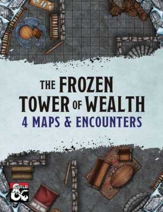 The Frozen Tower Of Wealth: 4 Maps  And  Encounters