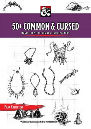 50+ Common  And  Cursed Magical Items