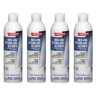 Chase Products Co Champion Sprayon Anti-Fog Plexiglass Cleaner. 4-15 Oz. Net Can.
