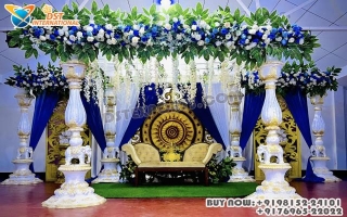 Elephant Base New Designed South Indian Wedding Mandap
