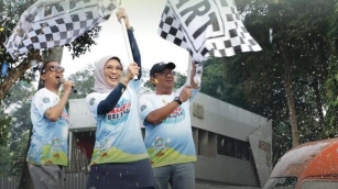 Pemprov DKI Kampanyekan Kebiasaan Jalan Kaki Tiap Hari