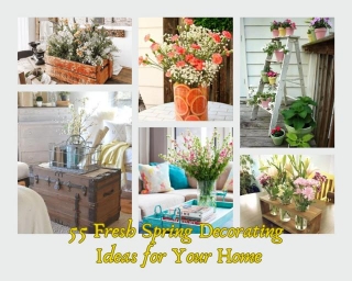 55 Fresh Spring Decorating Ideas For Your Home