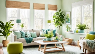 Spring Living Room Decoration: 55 Fresh Inspiration Ideas!