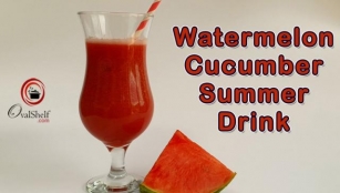 Watermelon Cucumber Summer Drink