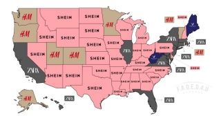 America's Favorite Fashion Brand By State