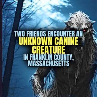 Two Friends Encounter An UNKNOWN CANINE CREATURE In Franklin County, Massachusetts