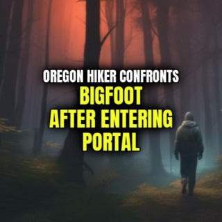 Oregon Hiker Confronts BIGFOOT AFTER ENTERING PORTAL