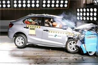 Honda Amaze Secures 2-star At GNCAP Crash Test Results