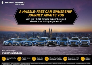 Maruti Suzuki Subscribe Achieves New Milestone