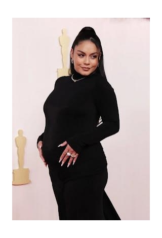 Vanessa Hudgens Pregnant With First Child, Debuts Baby Bump While Hosting 2024 Oscars Red Carpet