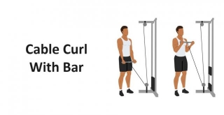Cable Curl With Bar: Technique, Benefits, Variations, And More Explained