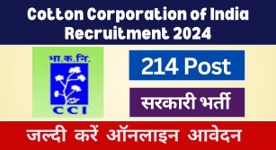 Cotton Corporation Of India Recruitment 2024 Notification And Online Form