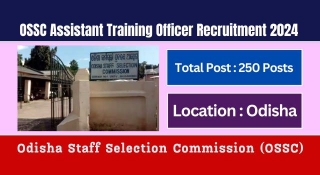 OSSC Assistant Training Officer Recruitment 2024 Apply Online