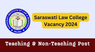 Saraswati Law College Vacancy 2024 Apply Form