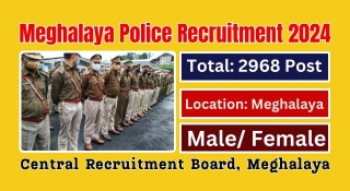 Meghalaya Police Recruitment 2024 Apply Online