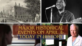 Major Historical Events On April 4- Today In History