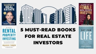 5 Must-Read Books For Real Estate Investors