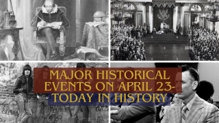 Major Historical Events On April 23- Today In History