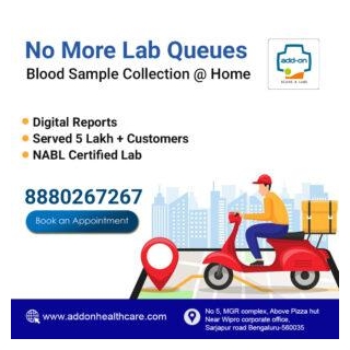 Blood Test At  Home In Sarjapur Road Bangalore