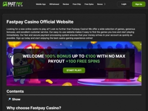 Fastpay Casino Mobile Experience: Discover Mobile Gaming At Its Best!
