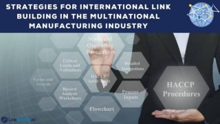 5 Key Strategies For International Link Building In The Multinational Manufacturing Industry