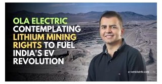 Ola Electric Contemplating Lithium Mining Rights To Fuel India’s EV Revolution