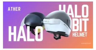 Ather Introduces Its Smart Helmet Series Halo And Halo Bit