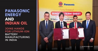Panasonic Energy And Indian Oil Joins Hands For Lithium-Ion Battery Manufacturing In India