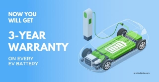 New Mandate: Indian EV Makers To Offer 3-Year Battery Warranty