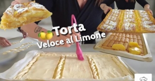 [VIDEO] Torta Veloce Al Limone - Pasta Sfoglia Crema E Pavesini - Ricetta Facile E Veloce | Ricetta N°1599