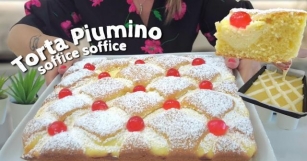 [VIDEO] Torta Piumino Soffice Soffice Per La Festa Della Mamma - Morbida Come Un Cuscino Trapuntato | Ricetta N°1610