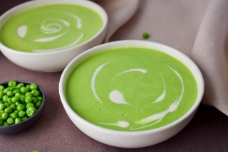 Green Pea Soup (V, GF)