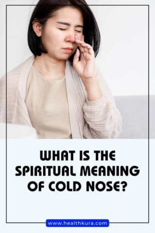 10 Spiritual Meanings Of Cold Nose Or Stuffy Nose [& Healing]