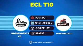 IPC Vs DST Dream11 Prediction & Player Stats | Independents CC Vs Donaustadt European T10 Cricket League
