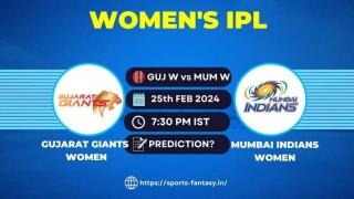 GUJ W Vs MUM W Dream11 Prediction, Player Stats, Pitch Report, Head-to-Head And Team | Royal Challengers Bangalore Vs UP Warriorz
