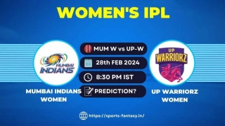 MUM W Vs UP W Dream11 Prediction, Player Stats, Pitch Report, Head-to-Head And Team | Mumbai Indians Vs UP Warriorz