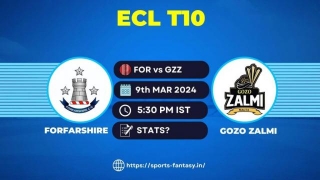 FOR Vs GZZ Dream11 Prediction & Player Stats | Forfarshire Vs Gozo Zalmi European T10 Cricket League