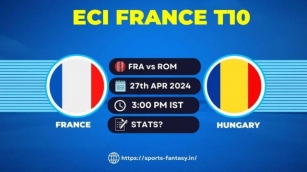 FRA Vs ROM Dream11 Prediction, Player Stats & Team | France Vs Romania, ECI France T10