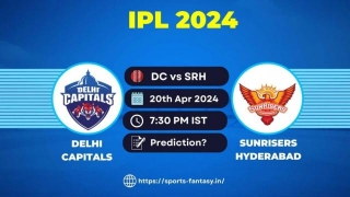 DC Vs SRH Dream11 Prediction, Player Stats, Pitch Report, Head-to-Head And Team | Delhi Vs Hyderabad.