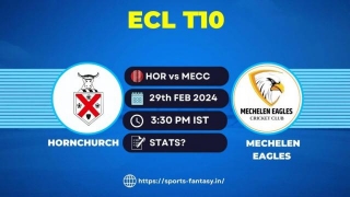 HOR Vs MECC Player Stats | Hornchurch Vs Mechelen Eagles European T10 Cricket League