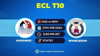 HUD Vs WIM Player Stats | Huddinge Vs Wimbledon European T10 Cricket League