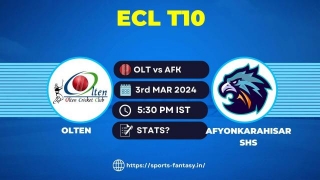 OLT Vs AFK Dream11 Prediction & Player Stats | Olten Vs Afyonkarahisar SHS European T10 Cricket League