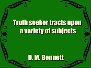 Truth Seeker Tracts Upon A Variety Of Subjects - PDF By D. M. Bennett