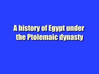 A History Of Egypt Under The Ptolemaic Dynasty - PDF J. P. Mahaffy