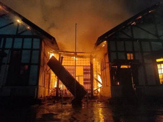 Meghalaya: Major Fire Breaks Out In Shillong Bar Association Building