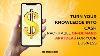 Cash Profitable On-demand App Ideas For Your Business