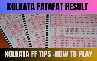 Kolkata FF Fatafat Result Today 12-04-2024 Live, Fatafat Result Online