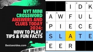 NYT Mini Crossword Answers And Clues Today 2024: How To Play, Tips & Fun Facts